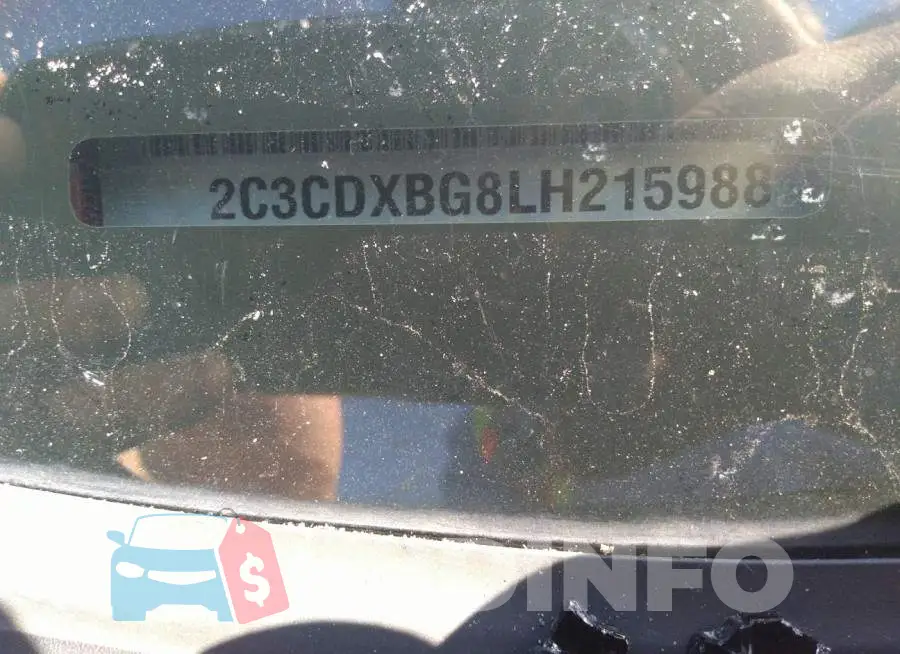 2C3CDXBG8LH215988 Photo# 9