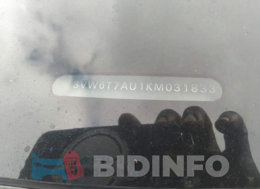 3VW6T7AU1KM031833 Photo# 9
