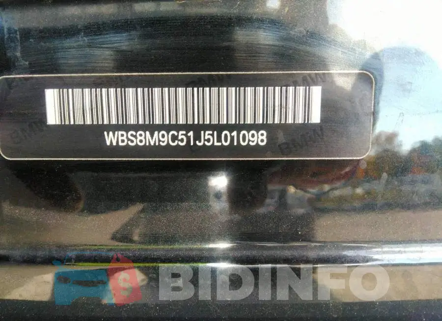 WBS8M9C51J5L01098 Photo# 9