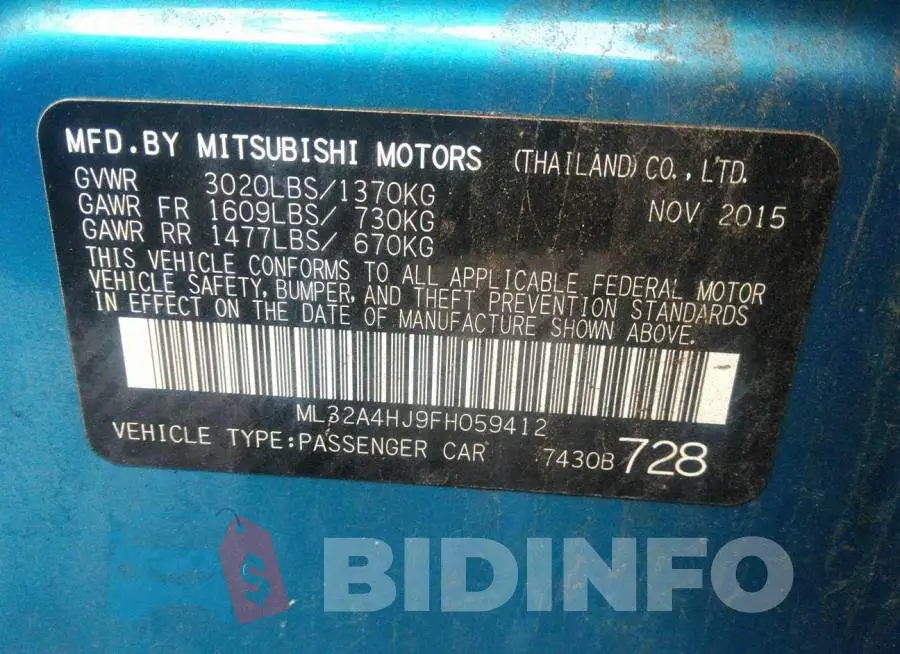 ML32A4HJ9FH059412 Photo# 9