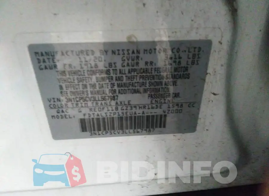 3N1CP5CV3LL567987 Photo# 9