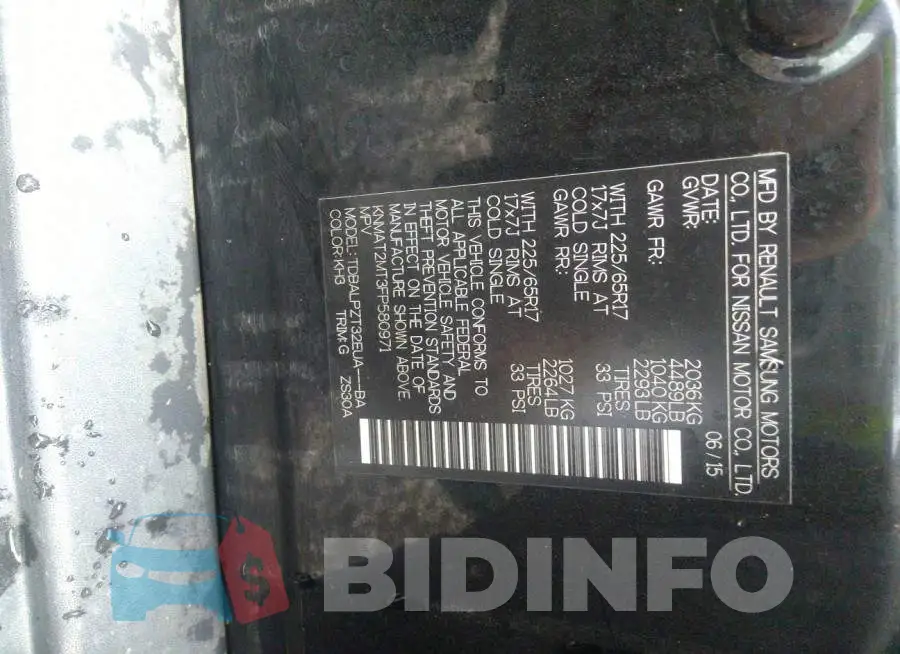 KNMAT2MT3FP580971 Photo# 9