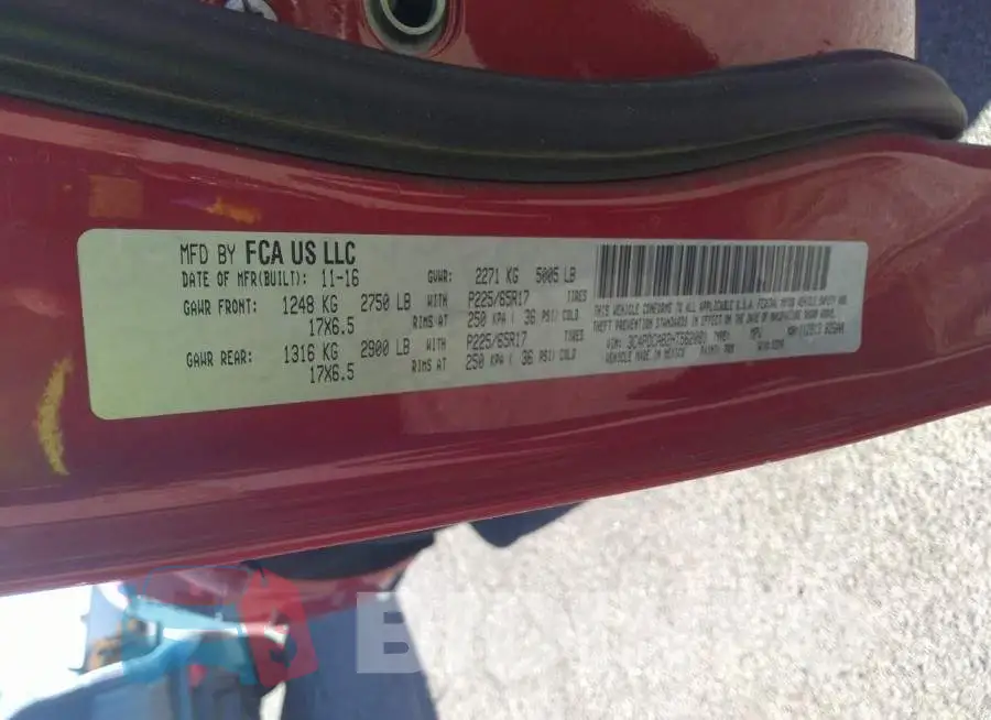 3C4PDCAB2HT562081 Photo# 9