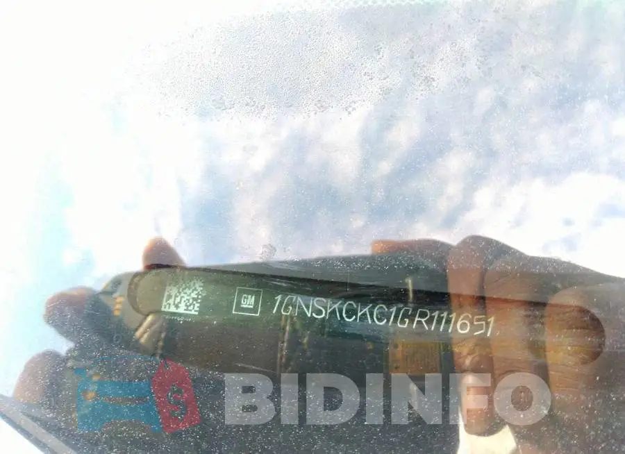 1GNSKCKC1GR111651 Photo# 9