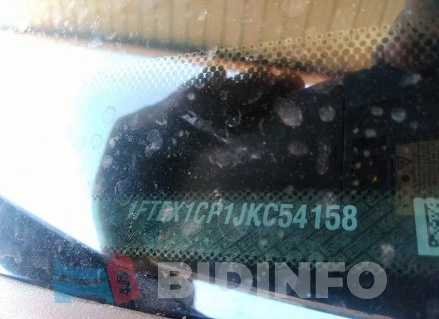 1FTEX1CP1JKC54158 Photo# 9