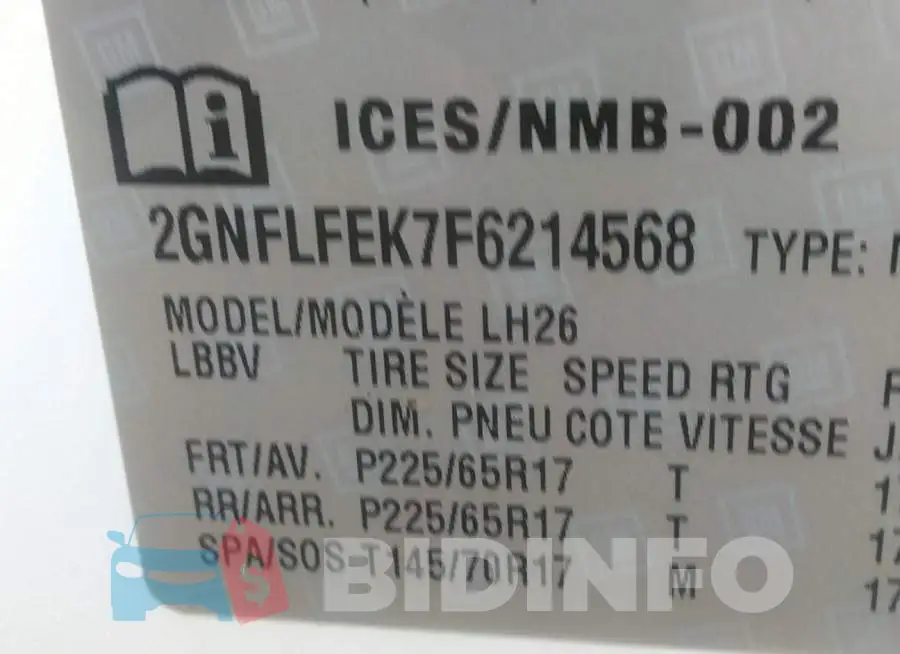 2GNFLFEK7F6214568 Photo# 9