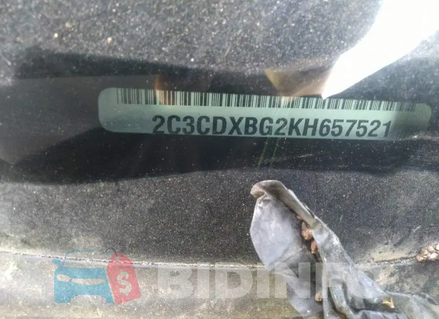 2C3CDXBG2KH657521 Photo# 9