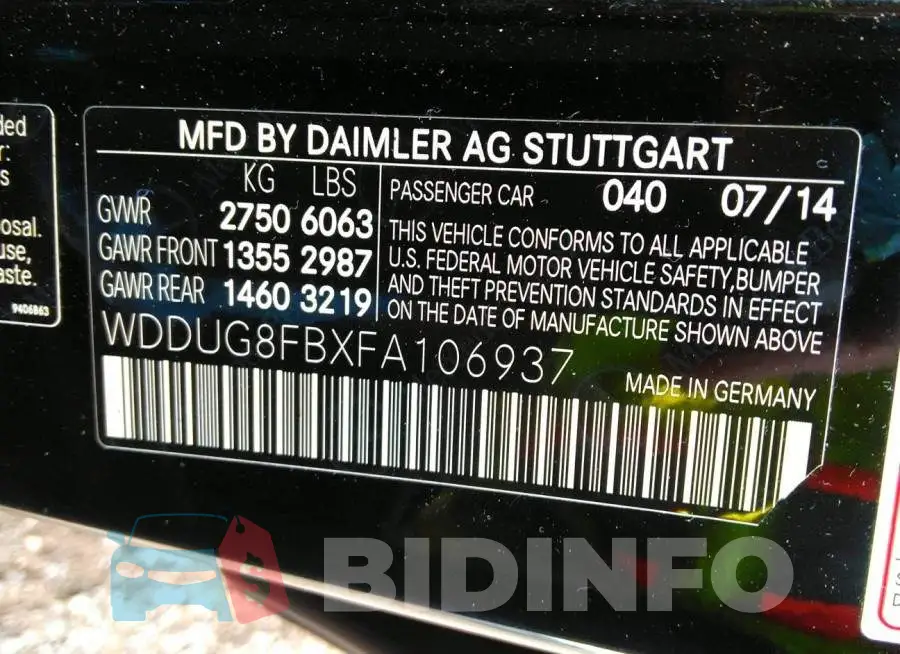 WDDUG8FBXFA106937 Photo# 9