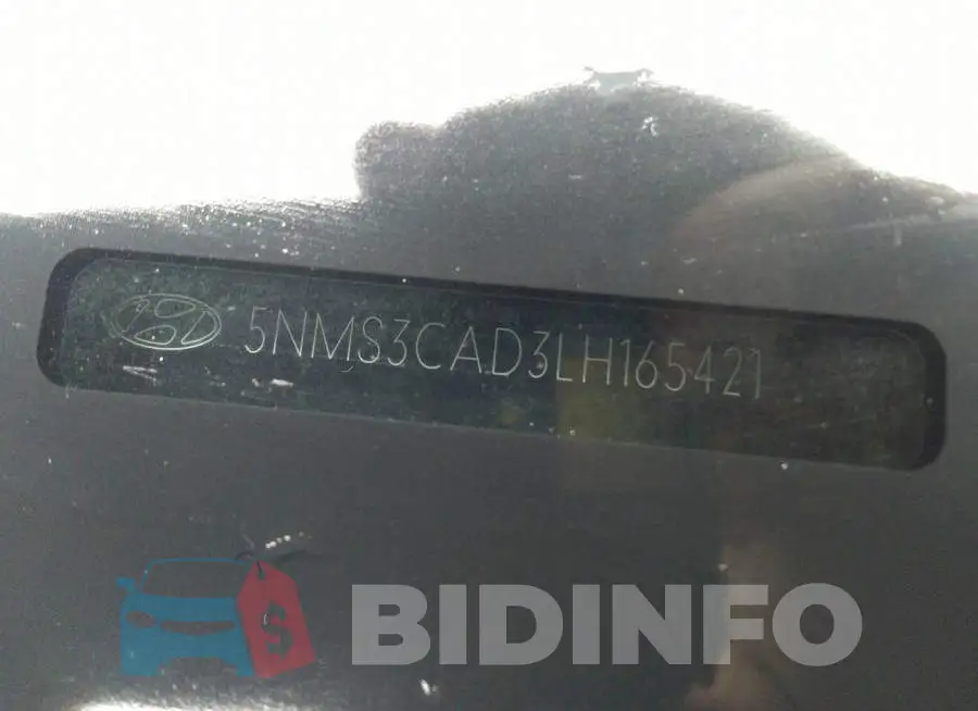 5NMS3CAD3LH165421 Photo# 9