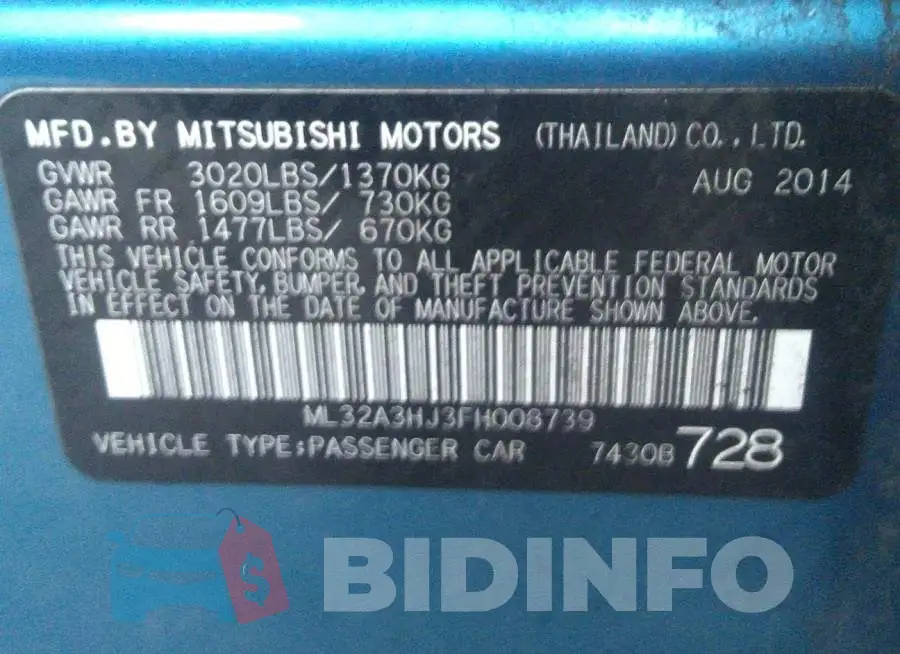 ML32A3HJ3FH008739 Photo# 9