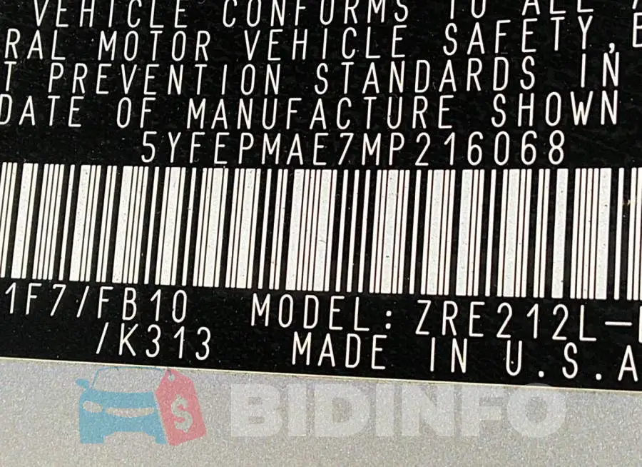 5YFEPMAE7MP216068 Photo# 9
