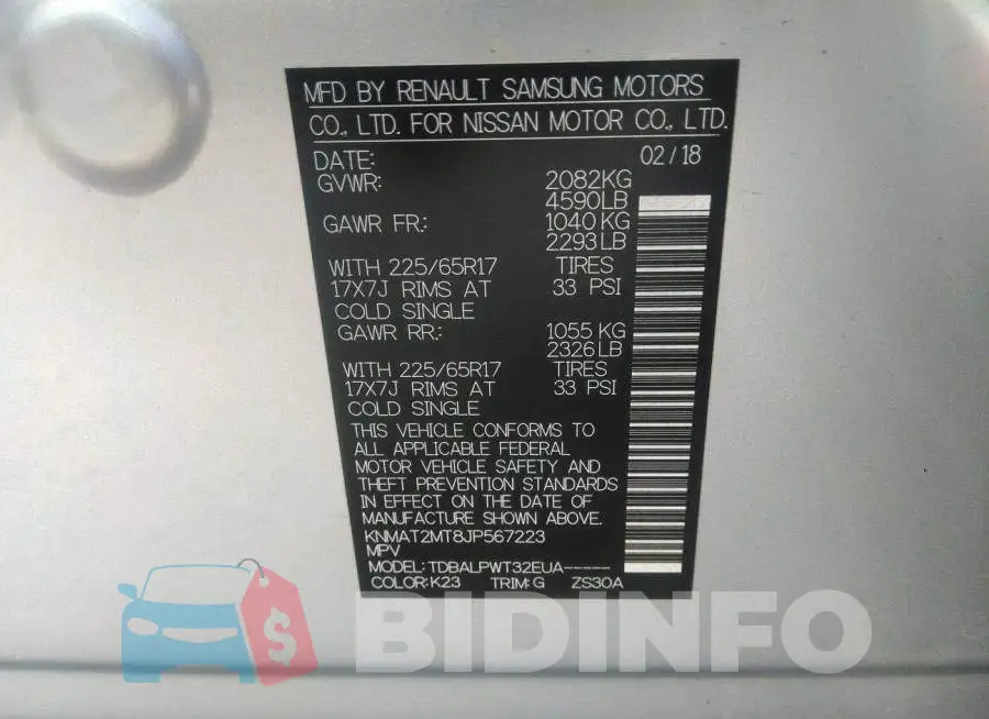 KNMAT2MT8JP567223 Photo# 9