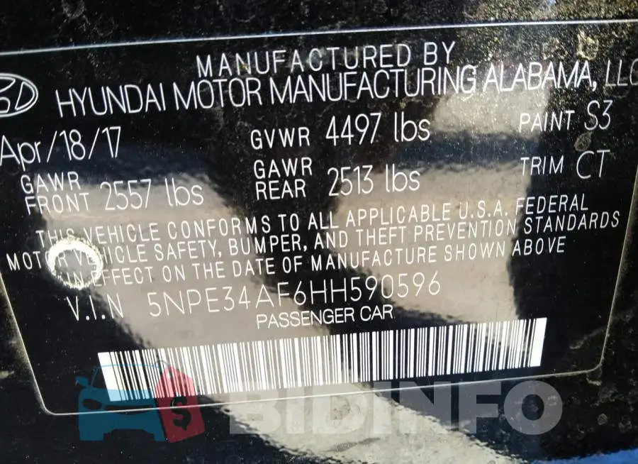 5NPE34AF6HH590596 Photo# 9