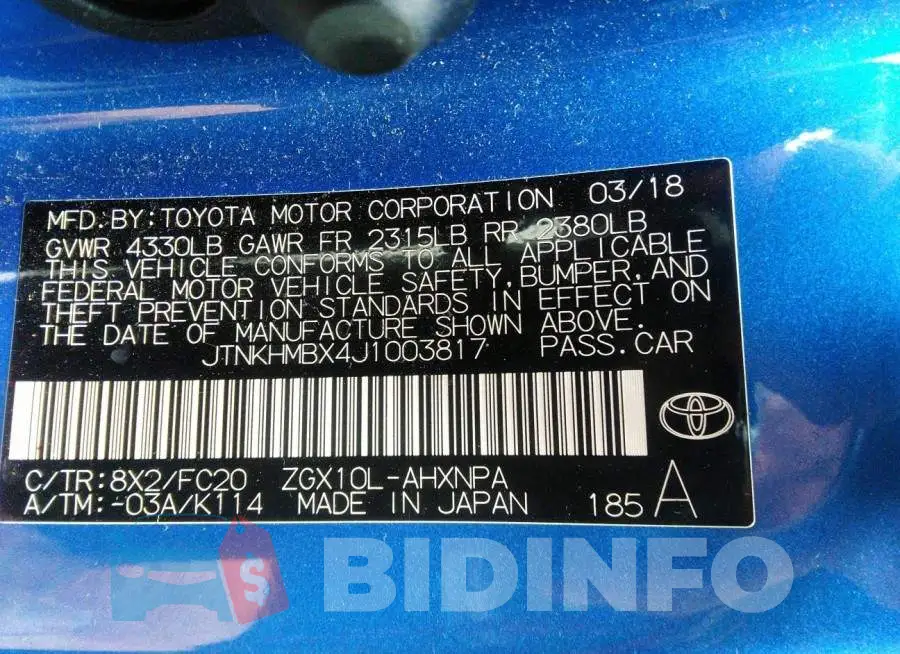 JTNKHMBX4J1003817 Photo# 9