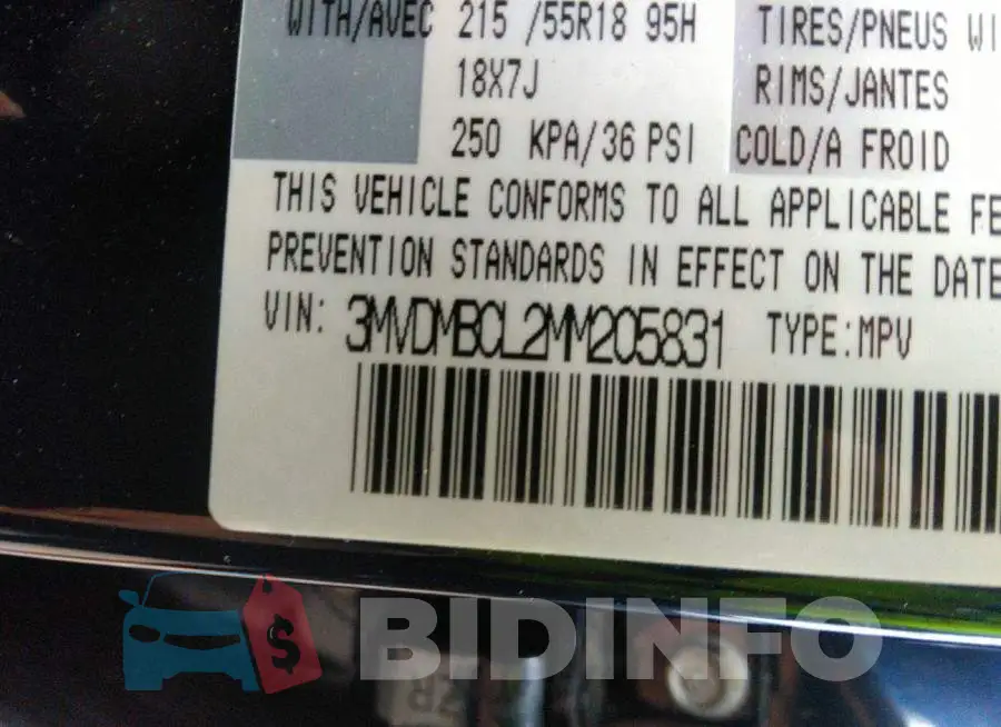 3MVDMBCL2MM205831 Photo# 9
