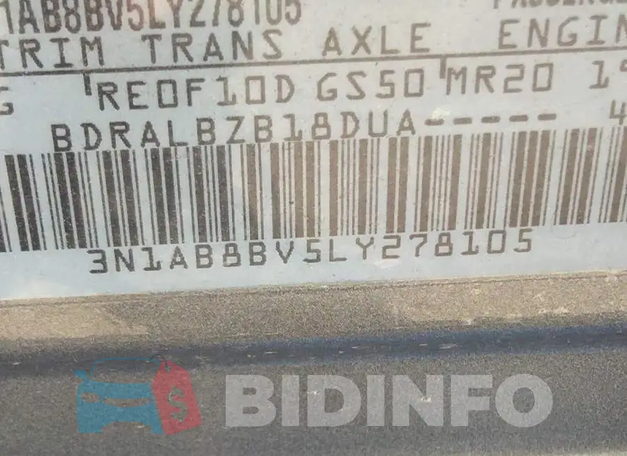 3N1AB8BV5LY278105 Photo# 9