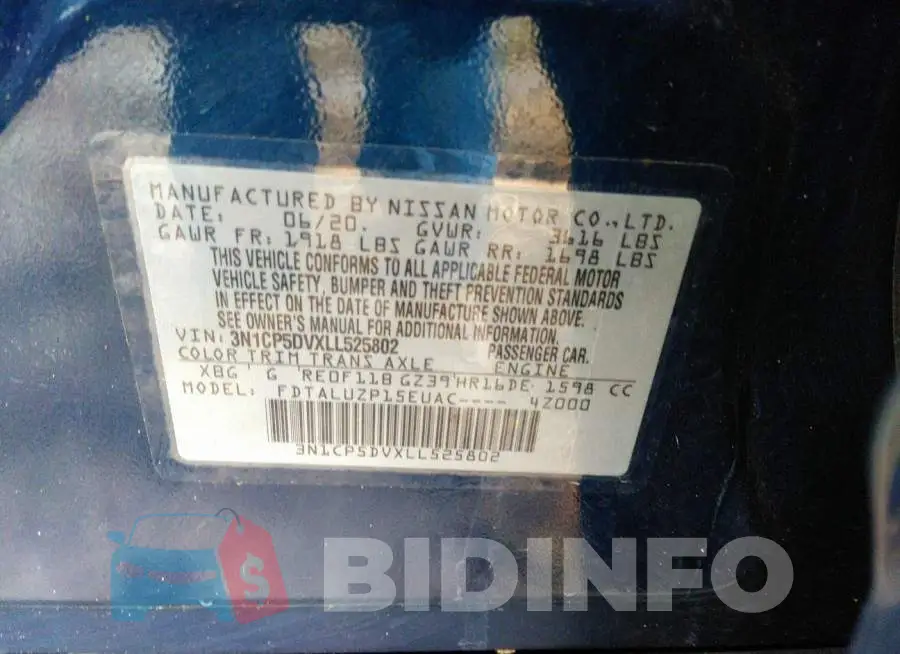 3N1CP5DVXLL525802 Photo# 9