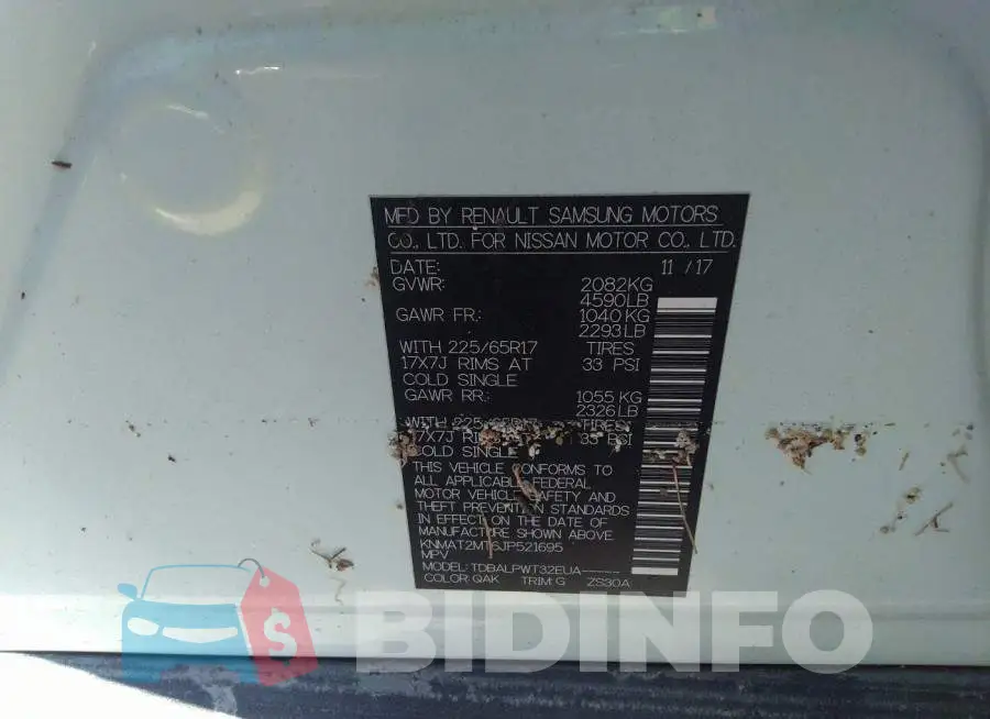KNMAT2MT6JP521695 Photo# 9