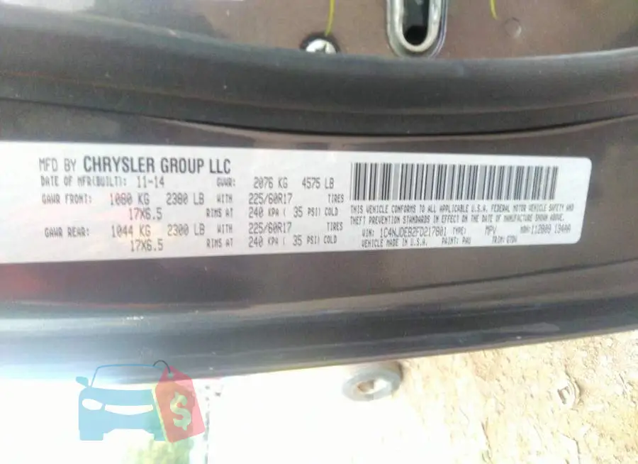 1C4NJDEB2FD217801 Photo# 9