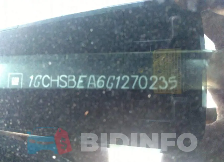 1GCHSBEA6G1270235 Photo# 9