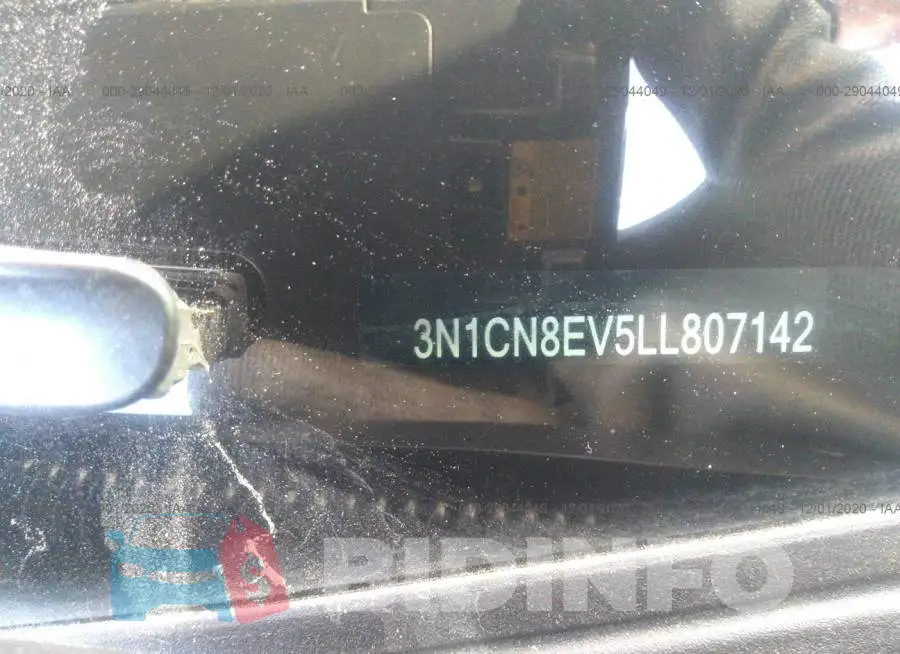 3N1CN8EV5LL807142 Photo# 9