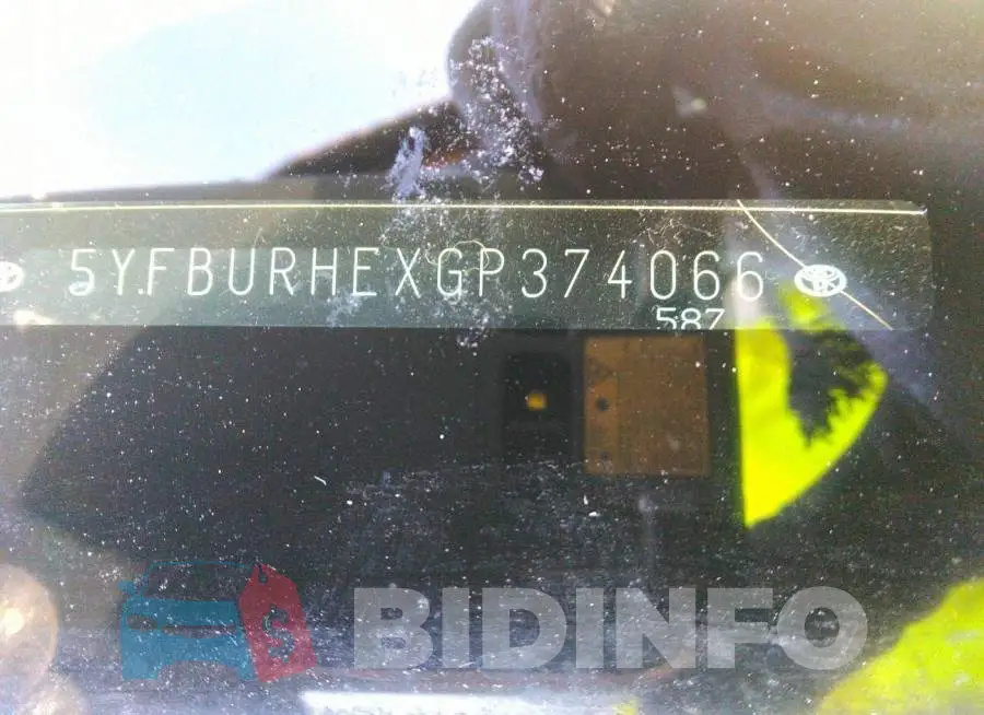 5YFBURHEXGP374066 Photo# 9