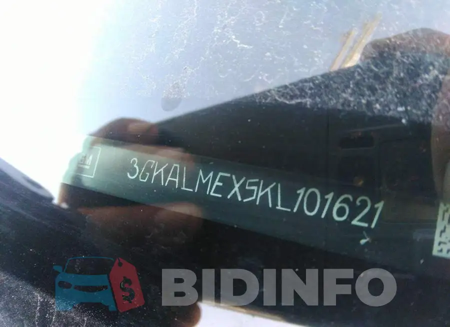 3GKALMEX5KL101621 Photo# 9