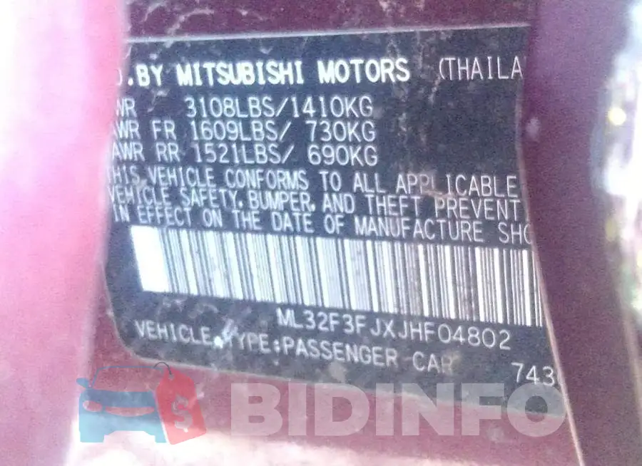 ML32F3FJXJHF04802 Photo# 9