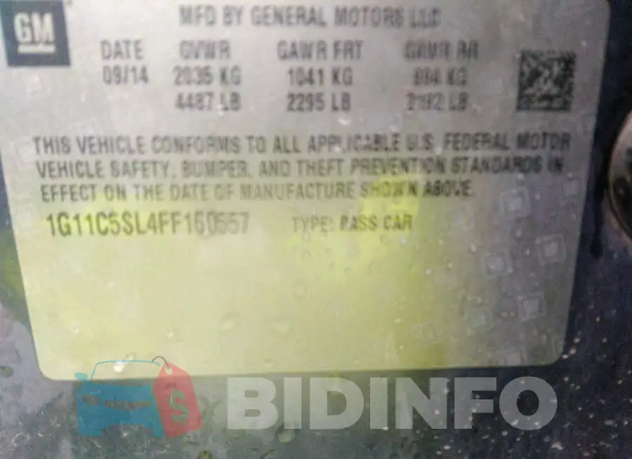 1G11C5SL4FF160557 Photo# 9