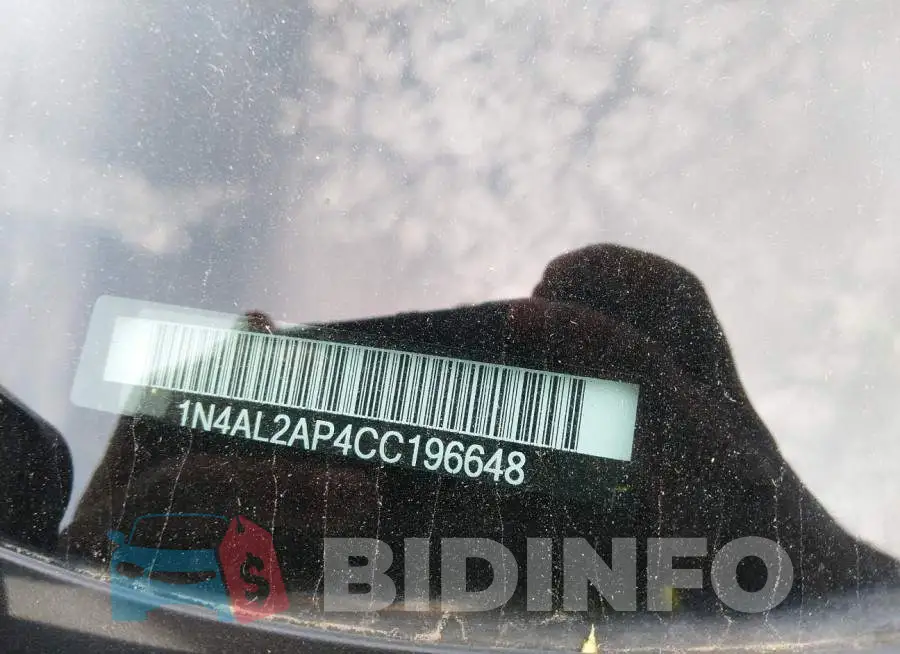 1N4AL2AP4CC196648 Photo# 9