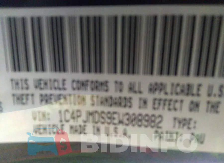 1C4PJMDS9EW308982 Photo# 9
