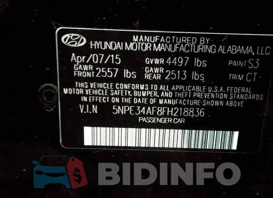 00PE34AF8FH218836 Photo# 9