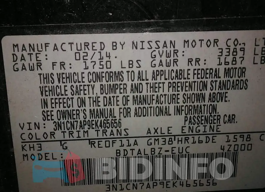 001CN7AP9EK465656 Photo# 9