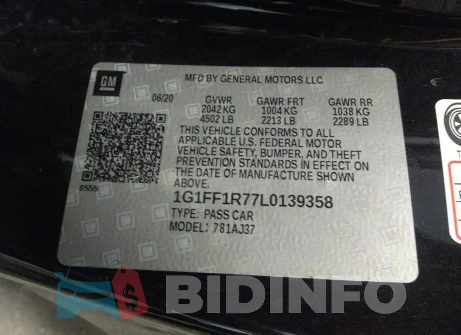 1G1FF1R77L0139358 Photo# 9
