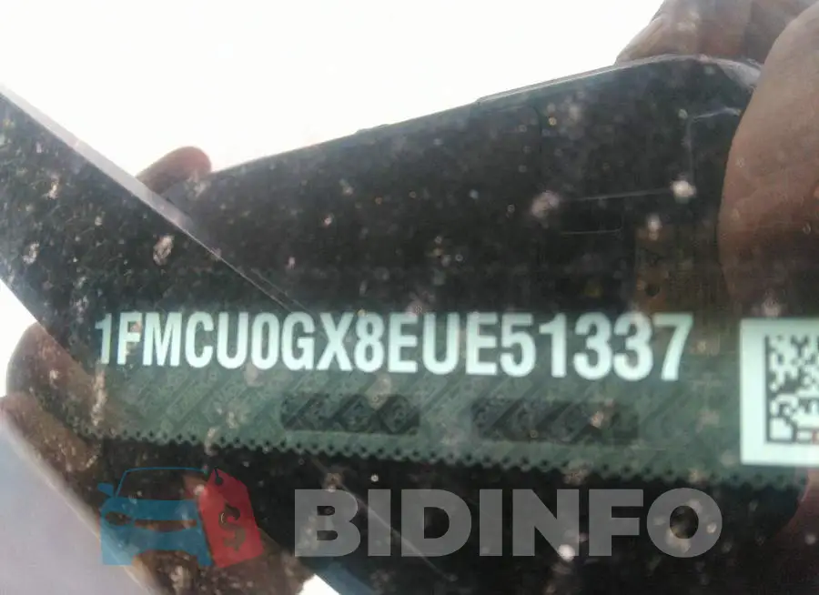 1FMCU0GX8EUE51337 Photo# 9