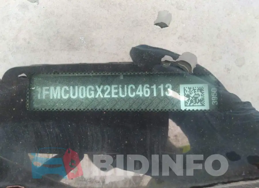 1FMCU0GX2EUC46113 Photo# 9