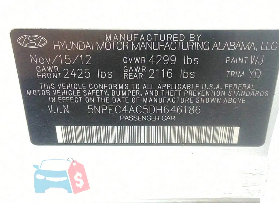 5NPEC4AC5DH646186 Photo# 9