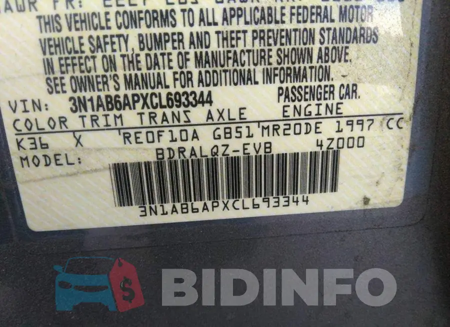 3N1AB6APXCL693344 Photo# 9