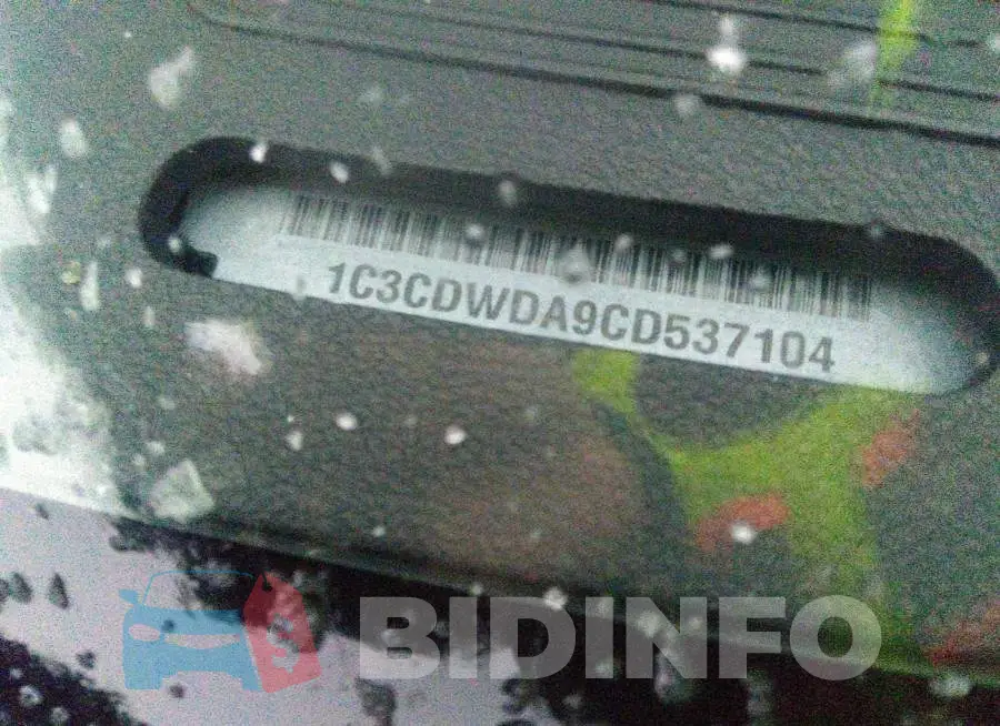 1C3CDWDA9CD537104 Photo# 9