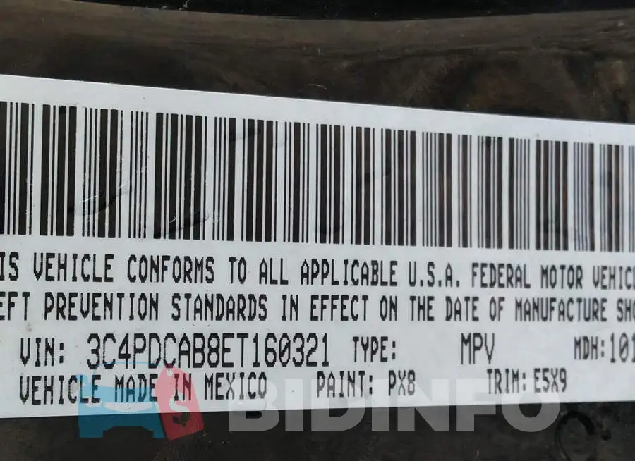3C4PDCAB8ET160321 Photo# 9