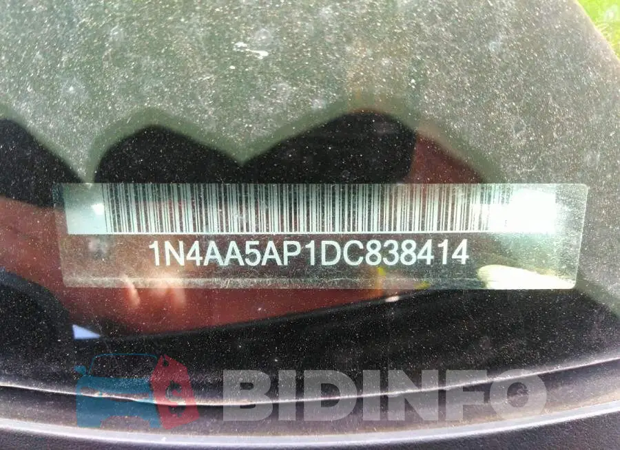 1N4AA5AP1DC838414 Photo# 9