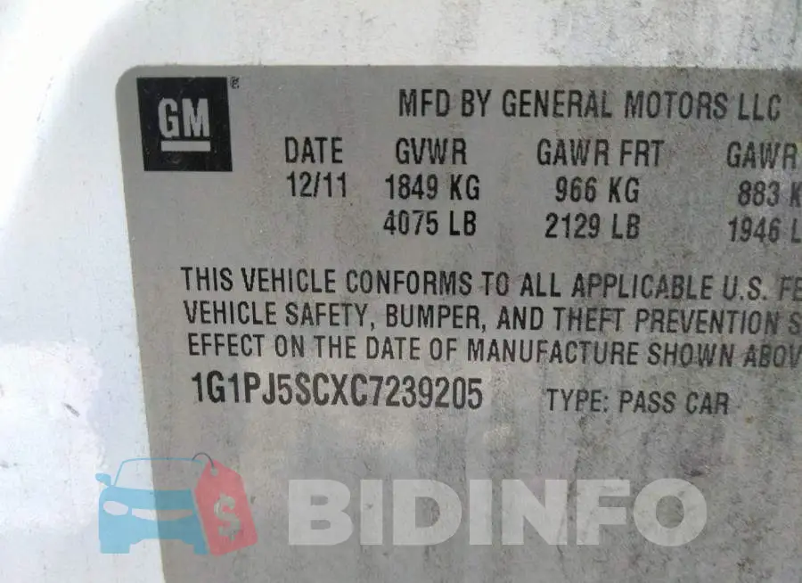 1G1PJ5SCXC7239205 Photo# 9