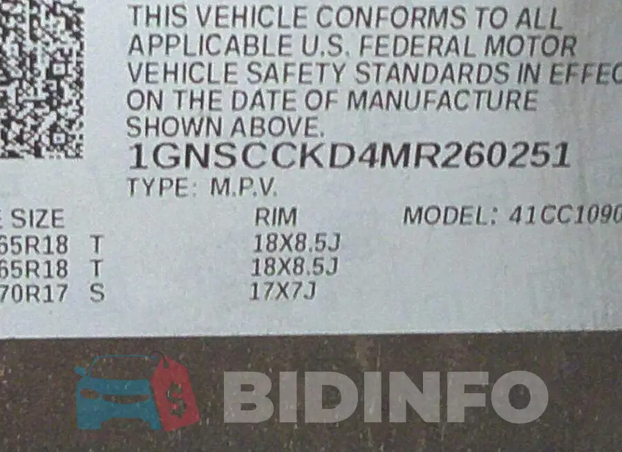 1GNSCCKD4MR260251 Photo# 9