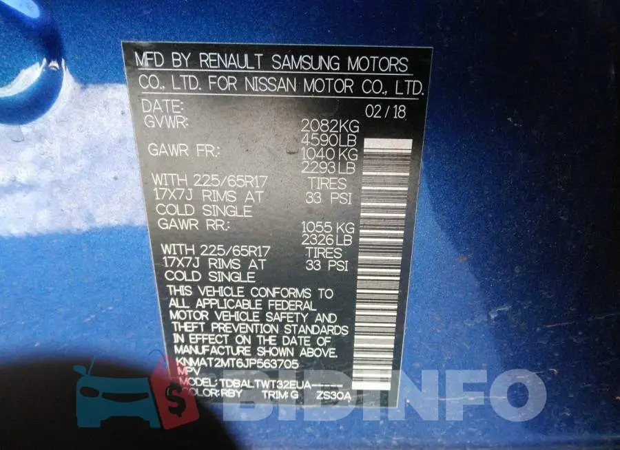 KNMAT2MT6JP563705 Photo# 9