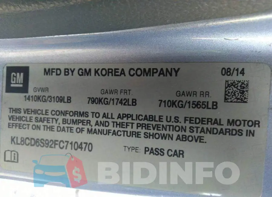 KL8CD6S92FC710470 Photo# 9