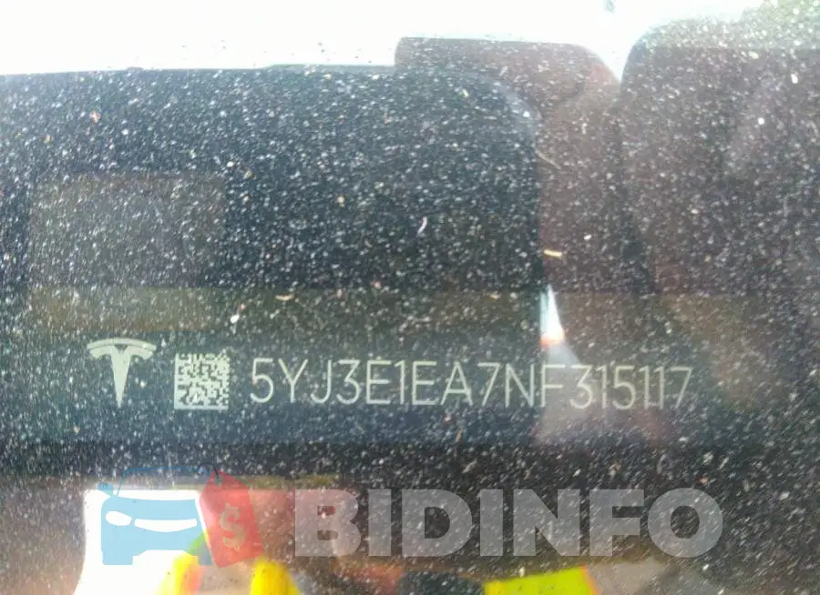 5YJ3E1EA7NF315117 Photo# 9