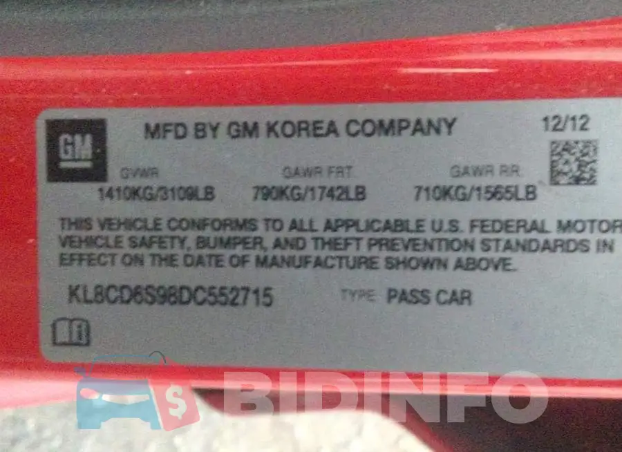 KL8CD6S98DC552715 Photo# 9