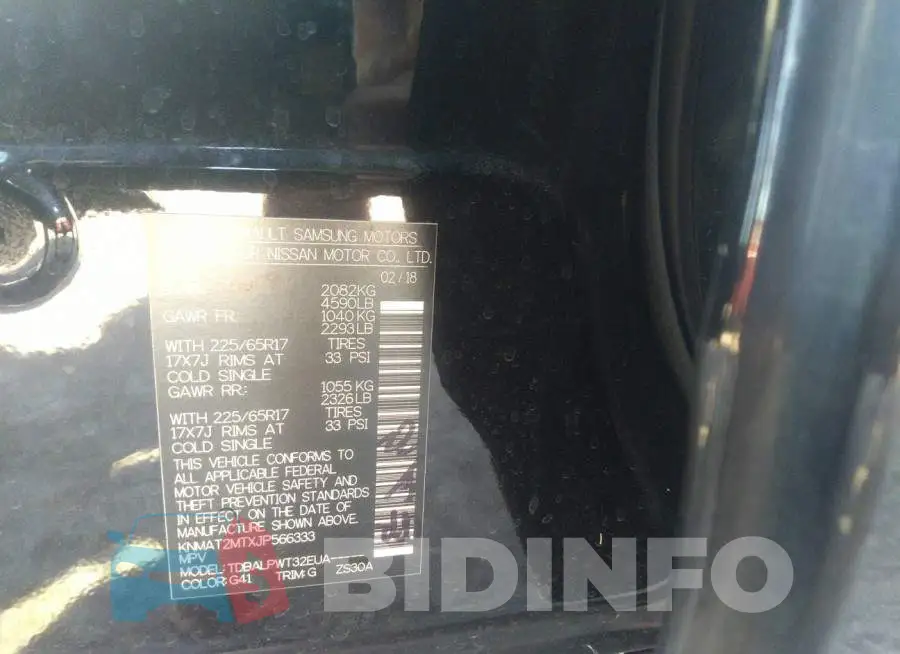 KNMAT2MTXJP566333 Photo# 9