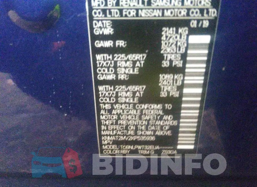 KNMAT2MV2KP535936 Photo# 9