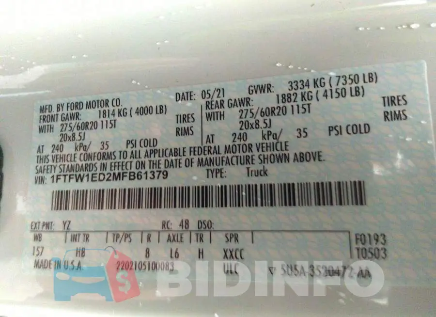 1FTFW1ED2MFB61379 Photo# 9